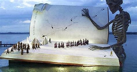 The Marvelous Floating Stage Of The Bregenz Festival In Austria Imgur