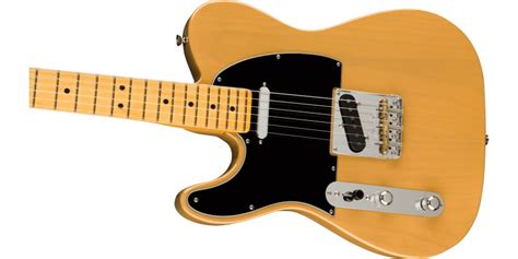 Fender American Professional Ii Telecaster Left Hand Butterscotch Blonde Maple Uk