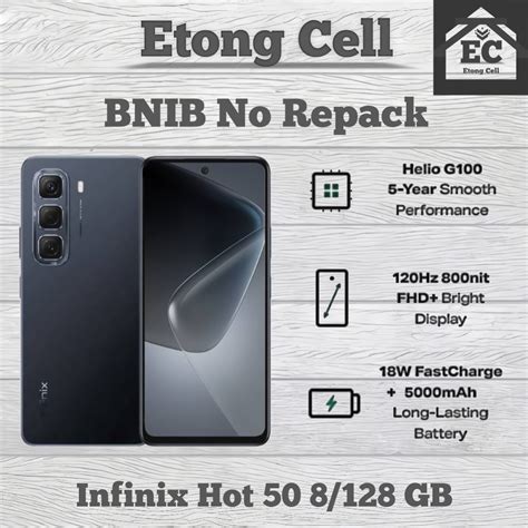 Jual Infinix Hot Gb Bnib Garansi Resmi No Repack Shopee Indonesia