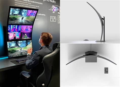 Samsung's 55-inch Odyssey ARK Curved Gaming Monitor Could be Released ...