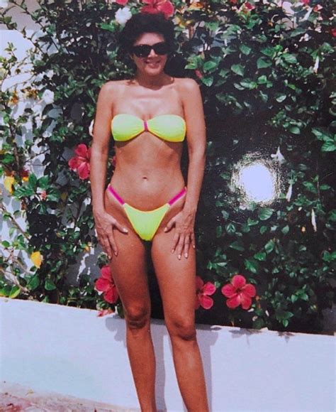 Kim Kardashian Shares Sexy Throwback Photo Of Mom Kris Jenner In A Barely There Bikini For Early