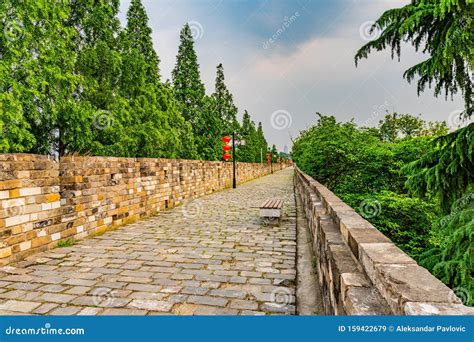 China Nanjing City Wall 67 stock image. Image of nanking - 159422679