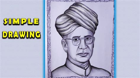 Sarvepalli Radhakrishnan Drawing Dr Sarvepalli Radhakrishnan Drawing Easy Teachers Day