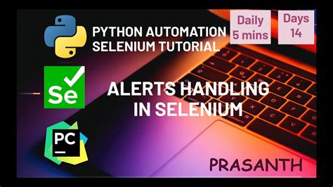 Day Handle Alerts Selenium Python Automation Tutorial Python