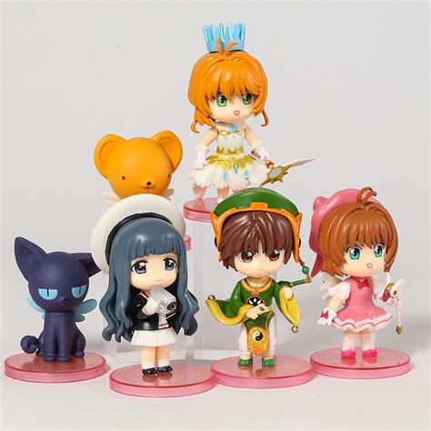 Pcs Set Card Captor Sakura Anime Figure Kinomoto Sakura Daidouji