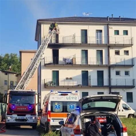 Oggiono Appartamento In Fiamme Intervento Dei Vigili Del Fuoco Cronaca