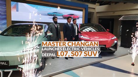 Master Changan Launches Electric Vehicles Deepal L S Suv Youtube