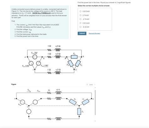 Solved A Delta Connected Source Delivers Power To A Delta Chegg