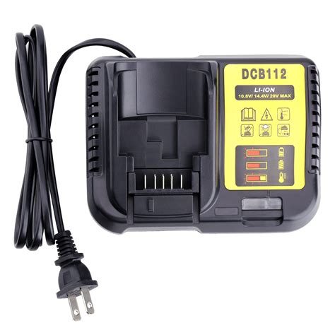 Biswaye Charger Replacement For DEWALT 20V MAX Battery Charger DCB112