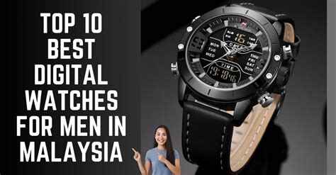 Top 10 Best Digital Watches For Men In Malaysia 2025 Stylish