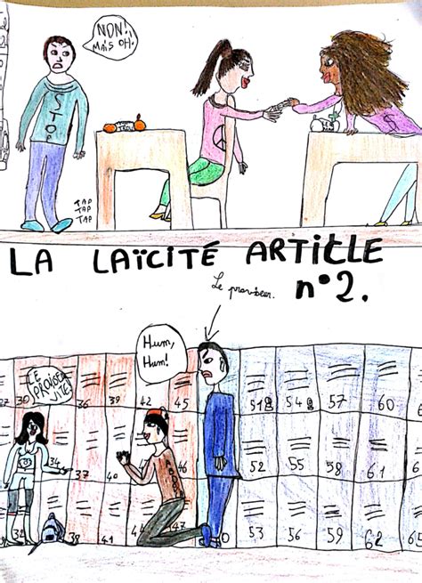 illustration charte de la laicité