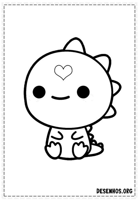 Coisas Fofos Para Desenhar - desenhos para colorir kawaii 104 | Desenhos kawaii, Como desenhar ...