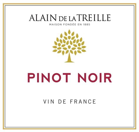 Alain De La Treille Pinot Noir 2021 SA Fine Wine