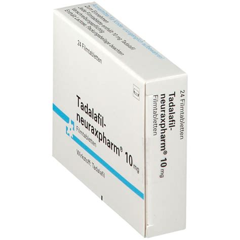 Tadalafil Neuraxpharm 10 Mg Filmtabletten 24 St Mit Dem E Rezept Kaufen