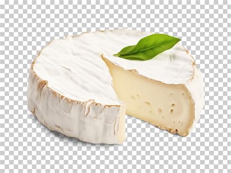 Fromage à Pâte Molle En Tranches Isolé Sur Fond Transparent Png Psd