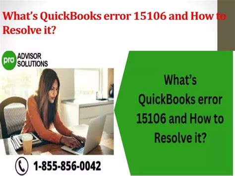 Ppt Whats Quickbooks Error And How To Resolve It Powerpoint