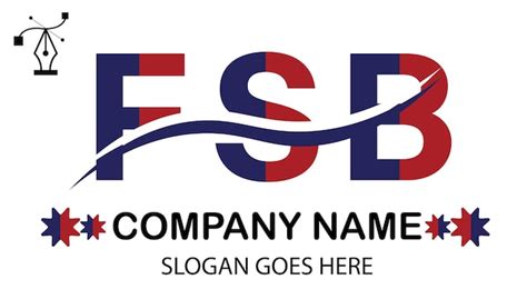 Premium Vector | Fsb letter logo