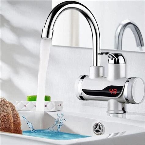 V Hot Water Heater Faucet Instant Tankless Water Heater Electric