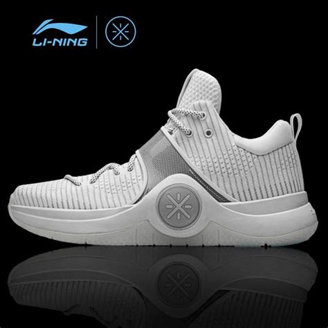 Li Ning Men Wow 6 White Hot Basketball Shoes Jonny Shops Basketball Shoes Sneakers B