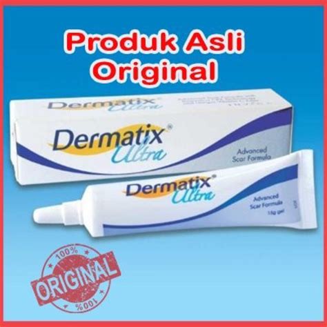 Jual Dermatix Ultra Gel Isi Gr Penghilang Bekas Luka Bakar Keloid