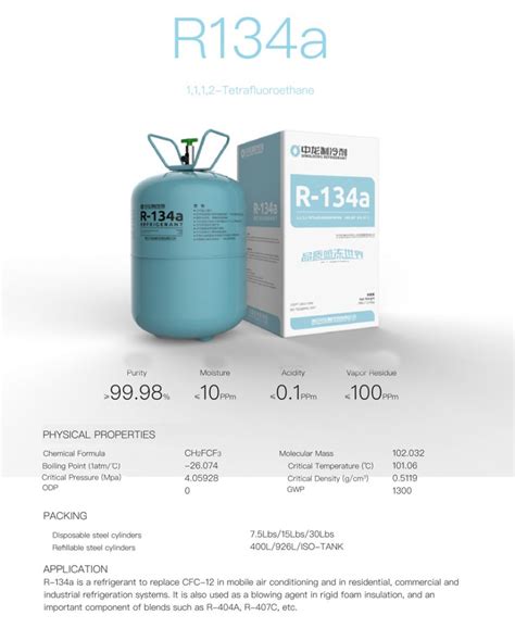 R A Tetrafluoroethane Master Refrigerants