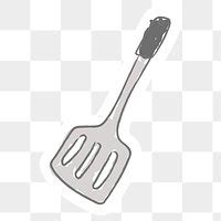 Doodle Kitchen Spatula Sticker Design Premium Png Sticker Rawpixel