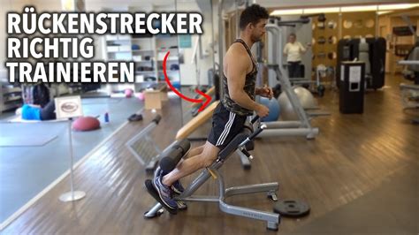 Unteren Rücken RICHTIG trainieren Rückenstrecker Hyperextension