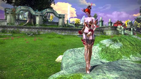 Tera High Elf Female Gold Devilicious Costume Youtube