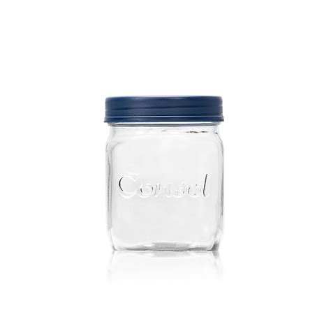 Consol Glass Preserve Jar 500ml With Coloured Lid The Consol Shop Cornubia