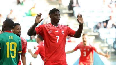 Breel Embolo Refuses To Celebrate The Goal Against Cameroon In Fifa