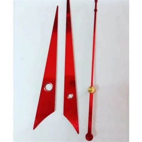Red Wall Clock Hand Set At Rs 500piece In Morbi Id 2852611447991