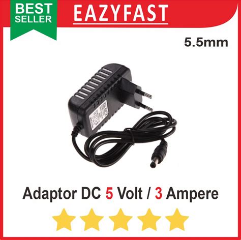 Jual Adaptor Dc V A Mm V Volt A Ampere Psu Power Supply Trafo