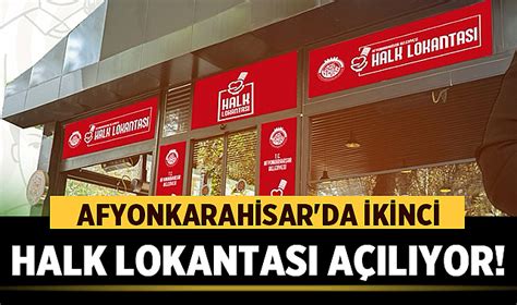 Afyonkarahisar Da Kinci Halk Lokantas A L Yor Afyon Haber Afyon