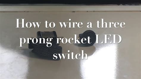 Rocker Switch Wiring Led