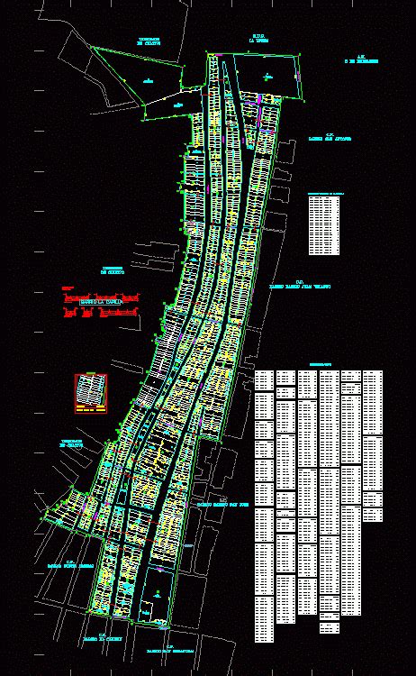 Plano Cadastral Union Lima Dwg Block For Autocad Designs Cad