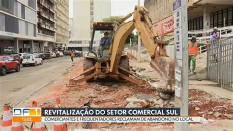 V Deo Comerciantes E Frequentadores Esperam Que Obras Revitalizem O