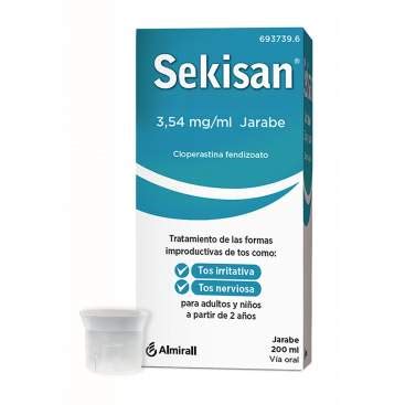 Buy Sekisan 3.54 Mg/Ml Jarabe 200 Ml - parafarmacia-online.com