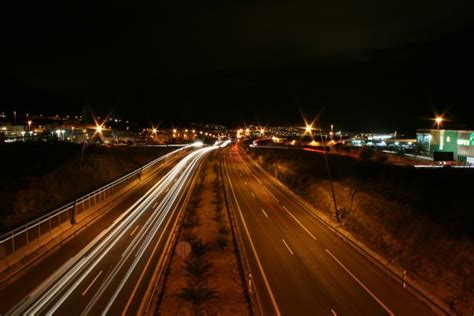 Free Images Light Black And White Road Bridge Skyline Night