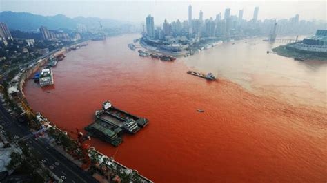 Yangtze River Turns Red and Turns Up a Mystery - ABC News