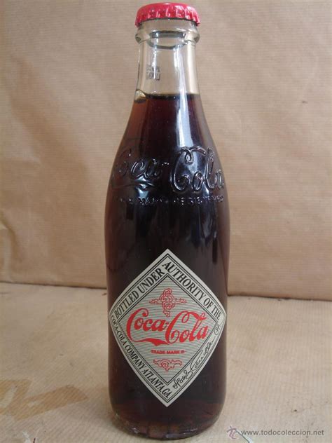 Botella cristal llena coca cola año 1900 12 Vendido en Venta