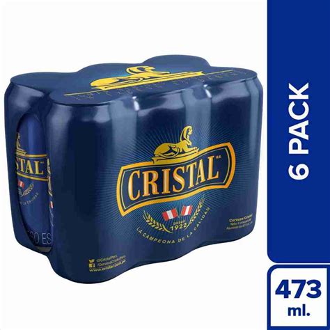 Cristal Sixpack Lata 473ml Social Drinks