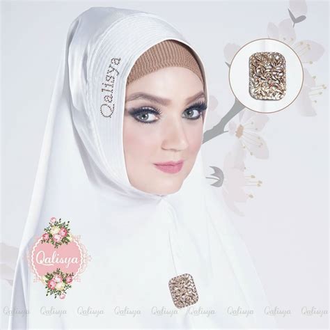 Khimar Nafeeza By Qalisya Kerudung Jumbo Cocok Untuk Umroh Haji