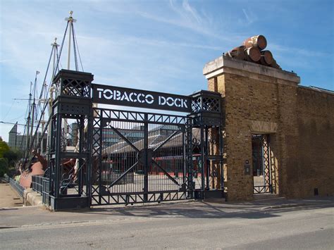 Tobacco Dock Entrance In Wapping Lane Flickr Photo Sharing