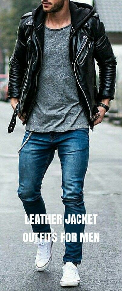 15 Coolest Ways To Wear Leather Jacket This Winter In 2024 Mens