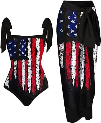 Amazon One Piece Swimsuit Women With Skirt Beach Bikini Sets Colorful Floral Two Piece