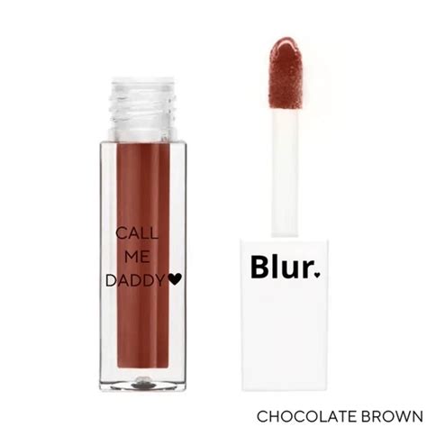 BLUR INDIA Call Me Daddy Nude Matte Liquid Lipsticks Chocolate