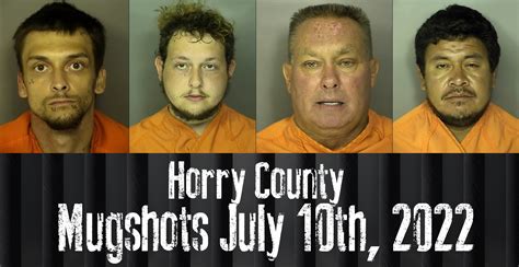 Horry County Mugshots July 10th 2022 Wfxb