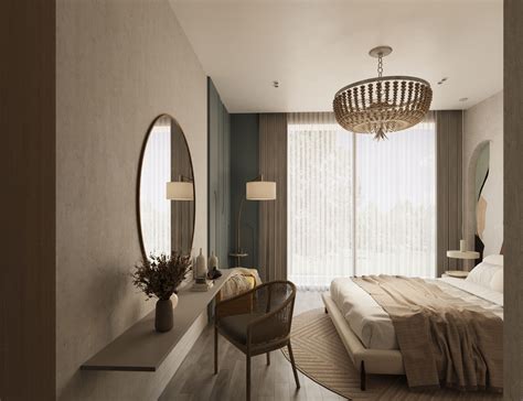 Light Color Bedroom Interior Behance