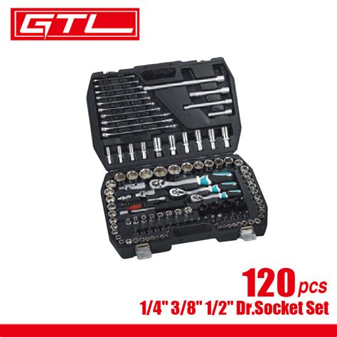 120PCS Dr Socket Spanner Set Auto Repair Socket Wrench Set China