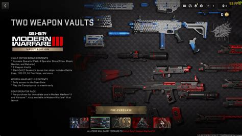 Modern Warfare Pre Order Bonuses Leaked Vault Edition And More